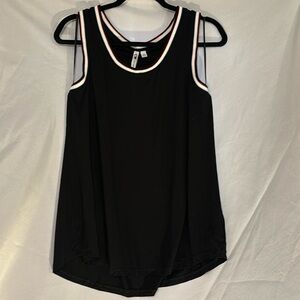 Cable & Gauge Black Sleeveless Jersey Knit Top Size XL